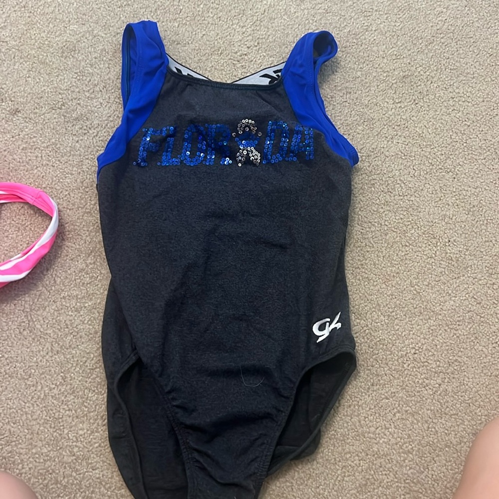 Gk leotard. Worn once from university of Florida
